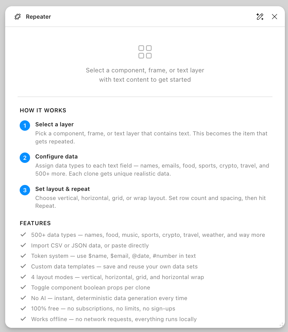 List Generator Plugin